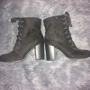 Black Heeled Boots